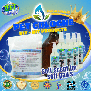 PET COLOGNE DIY KIT PRODUCTS
