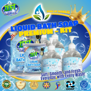 Premium Kit Liquid Bath Soap