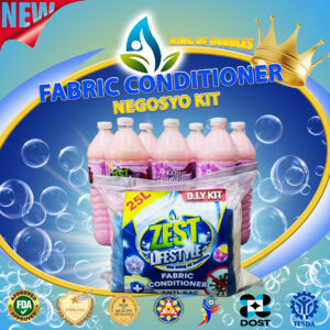 Negosyo Package Premium DIY Kit Fabric Conditioner 25Liters With 25pcs Bottles and Stickers