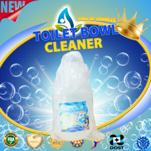 PREMIUM STICKER LABEL TOILET BOWL CLEANER BY ZESTLIFESTYLE