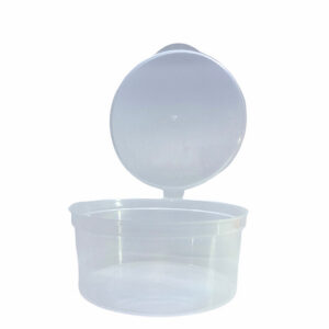 150ml, DW Round Hinged Cup Microwaveable Jar
