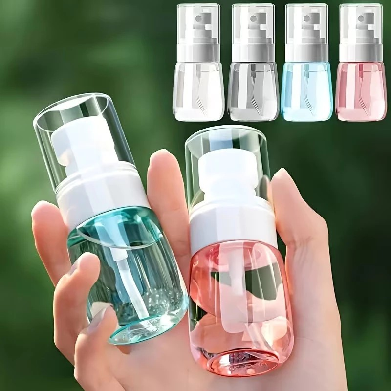 30ml/60ml Plastic Transparent Spray Bottle Perfume Bottle Travel Portable Refillable Spray Bottle