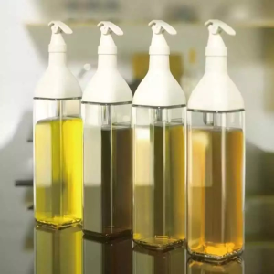 TS Glass Oil Bottle Leak-Proof Seasoning For Soy Sauce Condiments Bottle