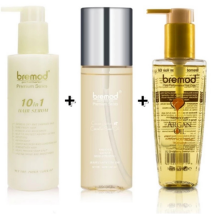 Bremod Premium 10 in 1 Hair Serum,Cocoa Butter Camellia Seed Oil and Vitamin E Argan Oil Moisturize