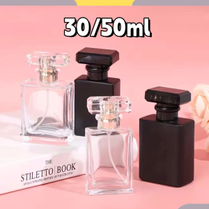10Pcs Perfume Bottle Elegant Glass Spray Bottle Empty Perfume Bottle 30/50ml